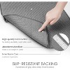 Attop XXL Dish Mat 24" x 17" ( LARGEST MAT ) Microfiber Dish Drying Mat , Super absorbent ( Gray ) - 4 of 4
