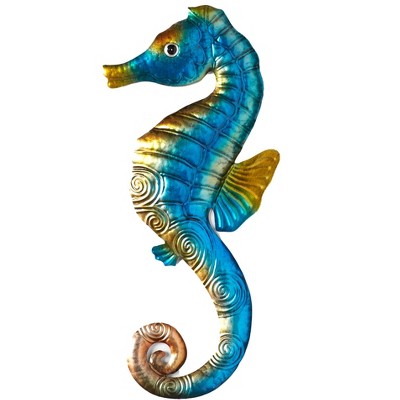 Lakeside Ocean Wall Décor – Metal Wall Art – Beach Décor - Seahorse