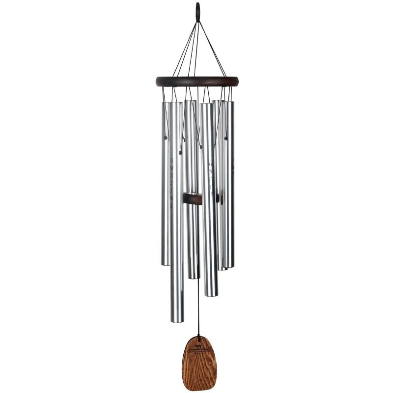 Woodstock Windchimes Affirmation Chime Original Amazing Grace, Wind Chimes For Outside, Wind Chimes For Garden, Patio, and Outdoor Décor, 25"L, 1 of 12