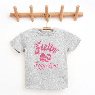 The Juniper Shop Feelin' Eggstra Toddler Short Sleeve Tee