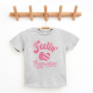 The Juniper Shop Feelin' Eggstra Toddler Short Sleeve Tee - 1 of 2