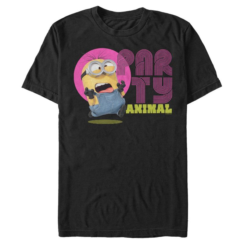 Men's Minions: The Rise of Gru Dave Party Animal T-Shirt, 1 of 6
