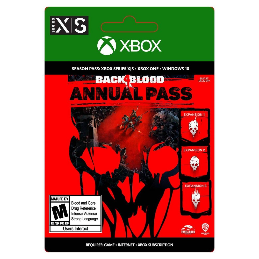 Photos - Game Back 4 Blood Annual Pass - Xbox Series X|S/Xbox One (Digital)