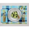 Solino Home Linen Summer Madras Plaid Placemats - 2 of 4