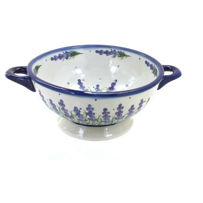Blue Rose Polish Pottery 62A WR Unikat Colander