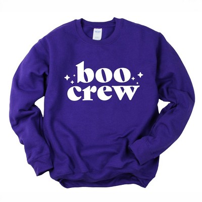 Simply Sage Market Women's Graphic Sweatshirt Boo Crew Stars