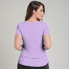 Calypsa Women's UPF 50+ Short Sleeve Adele Swim Top - 2 of 3