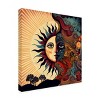 Canvas Wall Art - Sasha 'The Moon Says to the Sun I' Wall Art for Living Room, Bedroom, or Office Décor by Trademark Fine Art - 18 x 18 Inches - 2 of 4