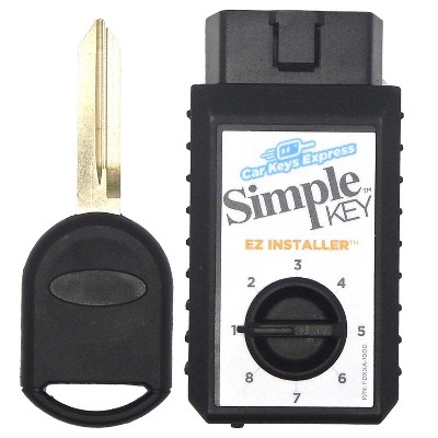 Car Keys Express Universal Replacement Car Remote Black : Target