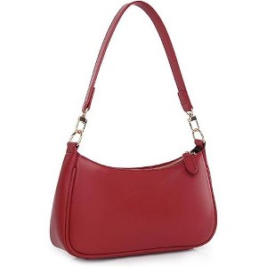 Shoulder Bag for Women with 2 Removable Straps and Zipper Closure Crossbody Bags - 1 of 4