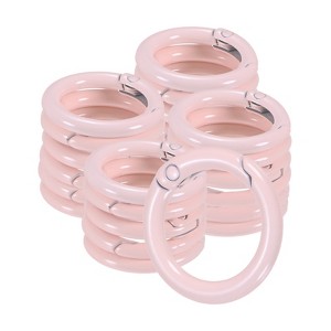 Unique Bargains Metal Spring O Rings Zinc Alloy Durable Multipurpose Lightweight Buckle 5/8 Inch - 1 of 4