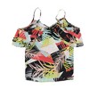 bar III Womens Leaf Print Knit Blouse - 2 of 2