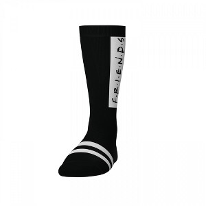 Adult Friends Logo Striped SWAG Socks - 1 of 2