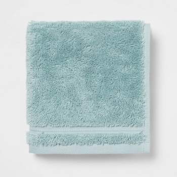Total Fresh Antimicrobial Washcloth Blue - Threshold™