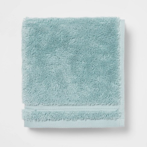 Total Fresh Antimicrobial Washcloth Aqua - Threshold™