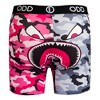 Odd Sox, Warplane Pink Gray Split Camo, Novelty Boxer Briefs For Men, Xx-Large - 2 of 4