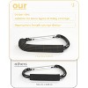 Stroller Hooks, 6.3" Large Stroller Clip, 2 Pack Stroller Hooks, Stroller Accessories - 3 of 4