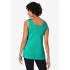 Woman Within Plus Size Rib Knit Tank - 3 of 4