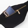 Zodaca Plus Size Fanny Pack, Fashion Crossbody Bag with Adjustable Belt Strap, Fits 42-54 In Waist - 3 of 4