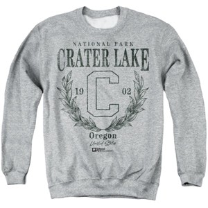 Men's Crater Lake National Park Laurel Wreath Crewneck Sweatshirt - 1 of 4