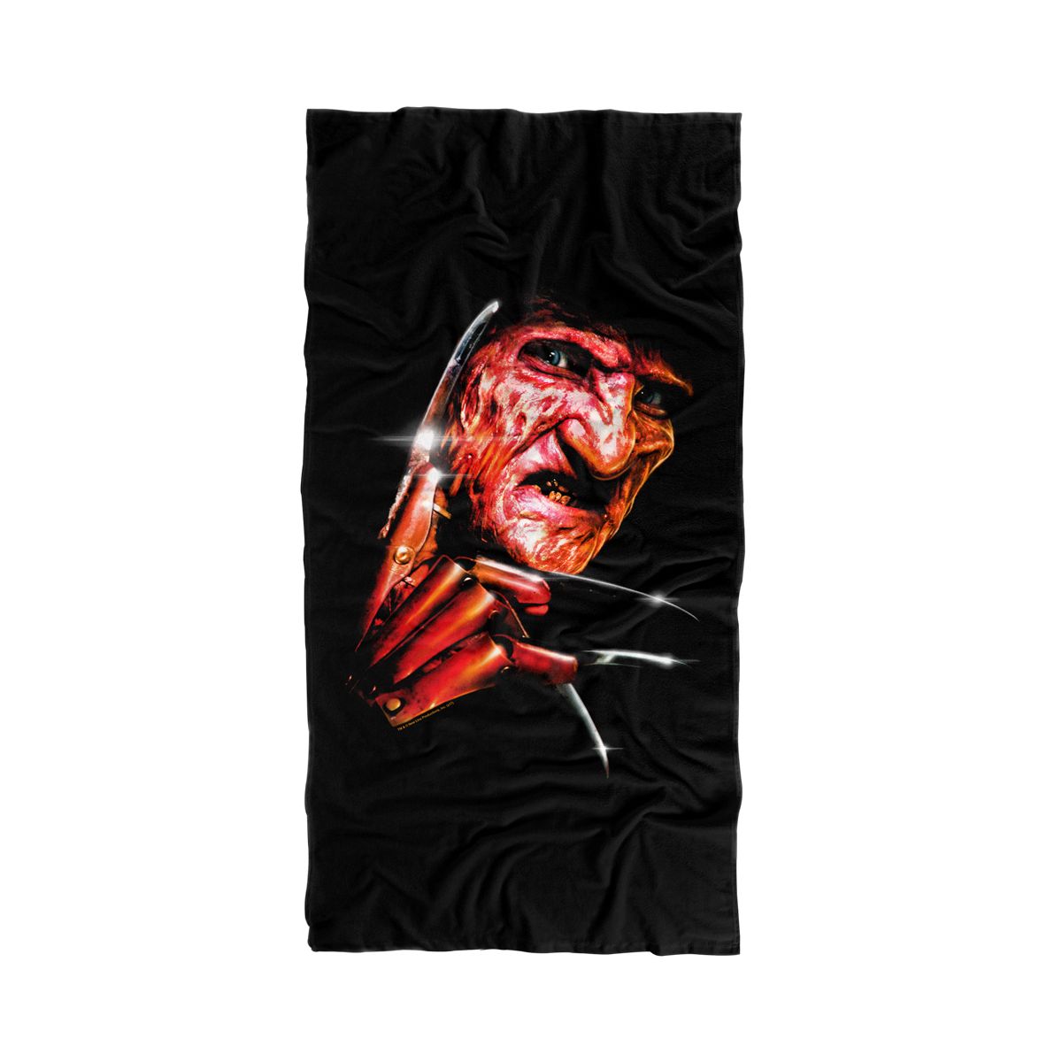 Nightmare On Elm Street Freddys Face 30" x 60" Beach Towel