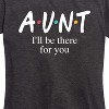 Women's - Instant Message - I'll Be There For You Short Sleeve Graphic T-Shirt - 2 of 4