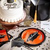 Creative Converting Graduate School Spirit Orange Paper Plate and Napkin Kit 36ct - 2 of 4