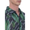 HAPPY BAY Men's Button Down Beach Short Sleeve Shirts for Men - 3 of 4