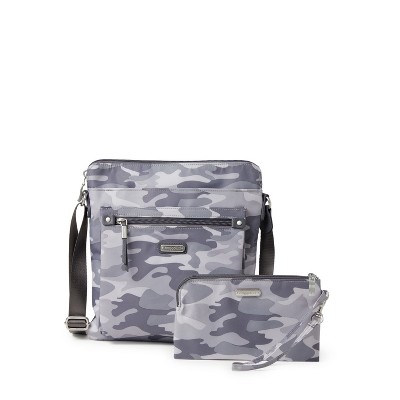 baggallini Women's Go Bagg Crossbody Bag with RFID Wristlet
