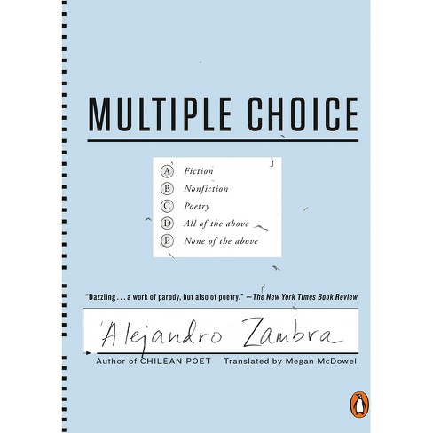Multiple Choice - by  Alejandro Zambra (Paperback) - image 1 of 1