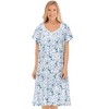 Collections Etc Lace Trim Knit Nightgown - 4 of 4