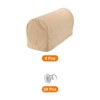 Unique Bargains Stretchy Anti-Slip Sofa Couch Armchair Covers with Pins 4 Pcs - 3 of 4