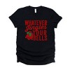 Simply Sage Market Whatever Jingles Your Bells Short Sleeve Tee - L - Black - 2 of 4