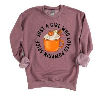 Simply Sage Market Women's Graphic Sweatshirt Loves Pumpkin Spice