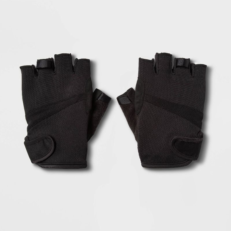 Men's Strength Training Gloves Black - All in Motion™, 1 of 8