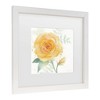 Trademark Fine Art Sheila Golden The Yellow Rose Matted Framed Art - 3 of 4