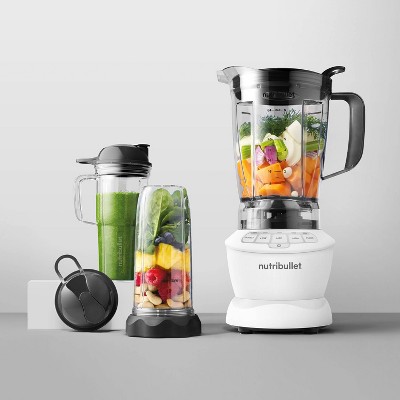 nutribullet Blender Full Size Combo 1200 Watt 640z NBF20500AW - Matte White