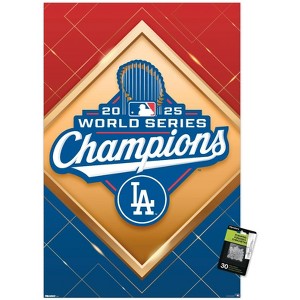 Trends International MLB Los Angeles Dodgers - 2025 World Series Team Logo Unframed Wall Poster Prints - 1 of 4