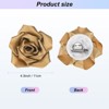 Unique Bargains Handmade Big Rose Flower Brooches and Pins for Women 4.3 Inch 1 Pc - 3 of 4