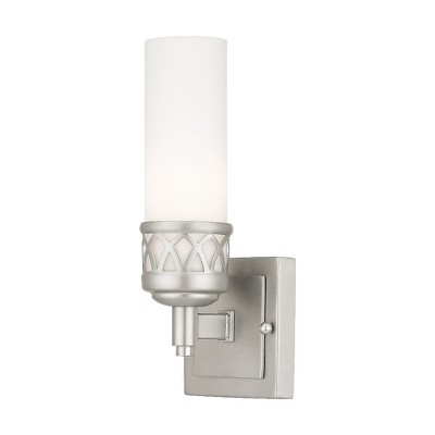 Livex Lighting Westfield 1 - Light Vanity in  Brushed Nickel