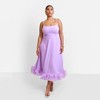 Rebdolls Women's Margot Ruffle Hem Midi A Line Dress - 2 of 4