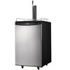 Danby 5.4 cu. ft. Single Tap Keg Cooler in Stainless Steel Look DKC054A1BSLDB - 3 of 4