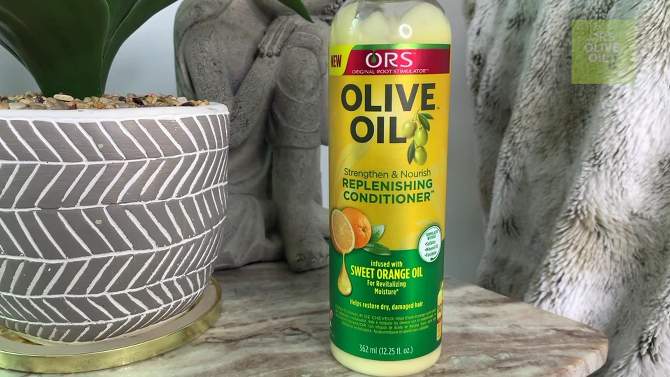 ORS Olive Oil Creamy Aloe Shampoo - 12.5 fl oz, 6 of 7, play video