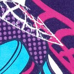 purple, ghost spider