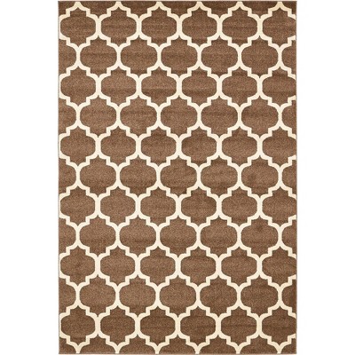 Unique Loom Trellis Philadelphia Geometric Indoor Woven Area Rug