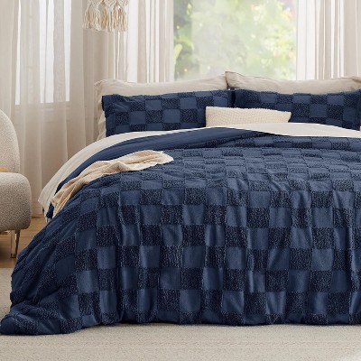 3 Pieces Boho Duvet Cover Set for All Seasons Soft Shabby Chic Embroidery Boho Bedding