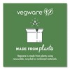 Vegware Nourish Molded Fiber Tableware, Platter, 8 x 10 x 1, White, 500/Carton - 4 of 4