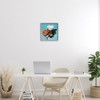 Stupell Industries Dog Chef Pizza Bite Portrait Black Framed Giclee Art - 2 of 4