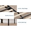Twin/Full/Queen Size Velvet Upholstered Bed Frame with Tufted Headboard, Wood Slat Support, Noise-Free, Easy Assembly, No Box Spring Needed - 4 of 4