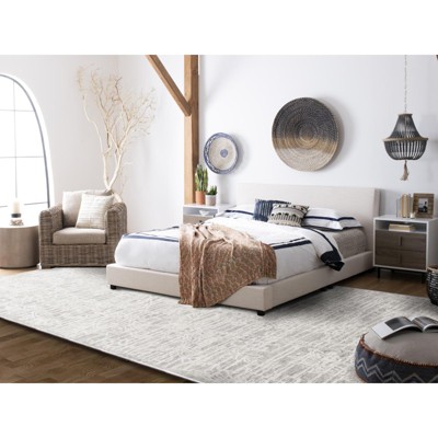 Gray Hand-Tufted Wool 9' x 12' Area Rug